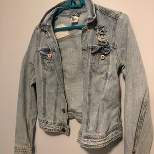 H&M cropped Denim Jacket